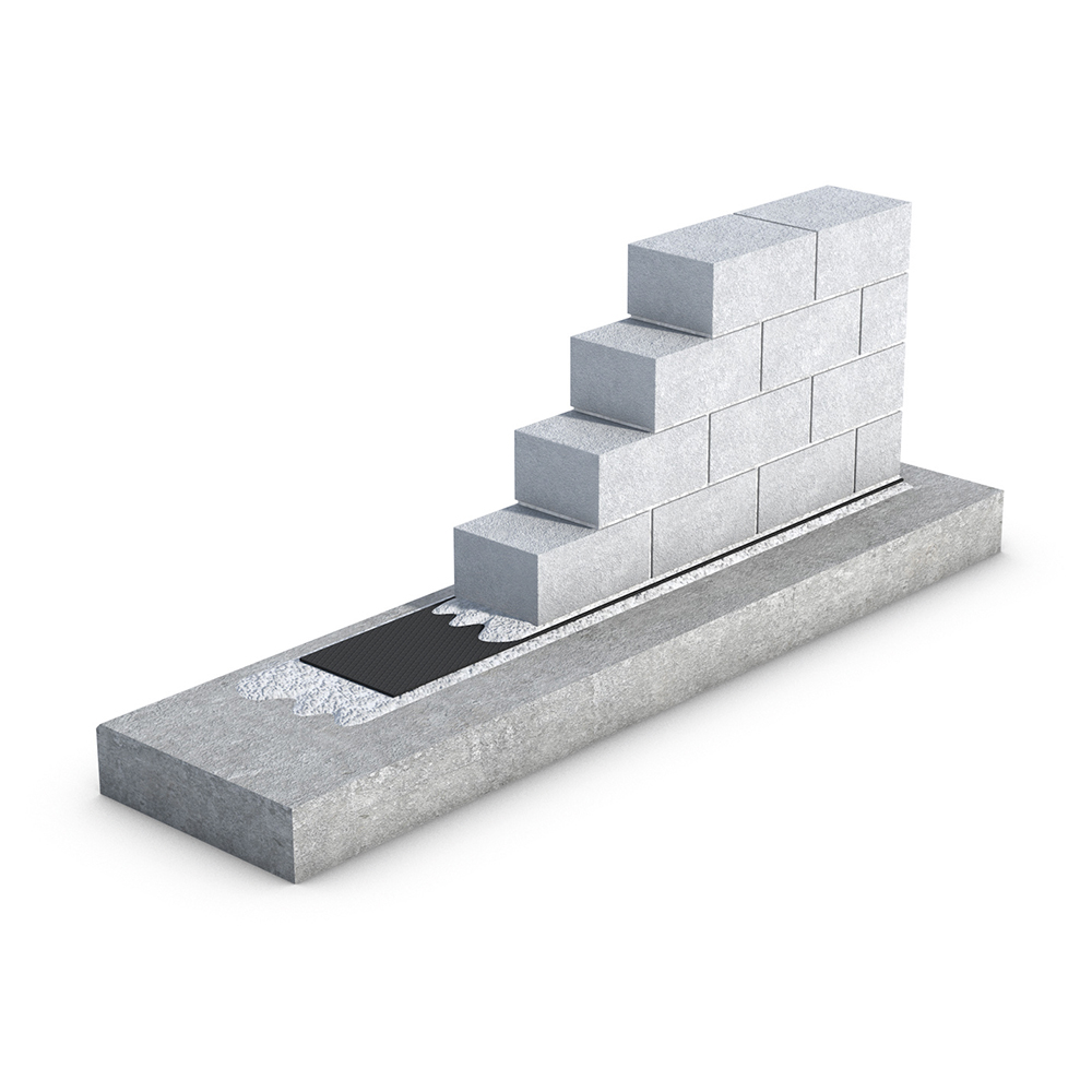 Waterproofing damp proof courses PMI Plast