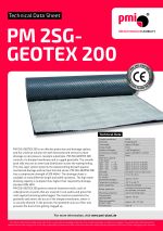 Technical Data Sheet PM 2SG-GEOTEX