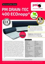 Technical Data Sheet PM DRAIN-TEC-ECOnopp®