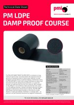 Technical Data Sheet PM LDPE MAUERWERKSPERRE (DAMP-PROOF COURSE)
