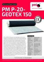 Technical Data Sheet PM P-20-GEOTEX