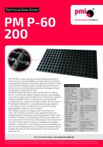 Technical Data Sheet PM P-60