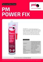 Technical Data Sheet PM POWER FIX