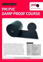 Technical Data Sheet PM PVC MAUERWERKSSPERRE (DAMP-PROOF COURSE)